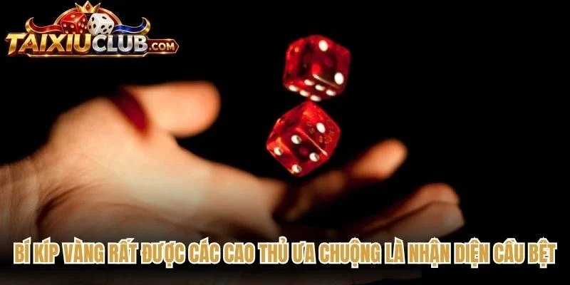 Bí kíp vàng rất được các cao thủ ưa chuộng là nhận diện cầu bệt
