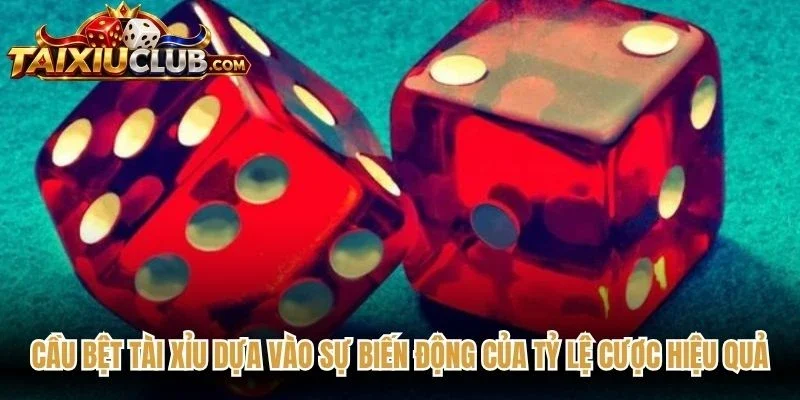 Cầu bệt Tài Xỉu dựa vào sự biến động của tỷ lệ cược hiệu quả nhanh
