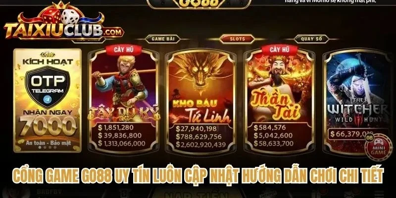 Cổng game Go88 uy tín luôn cập nhật hướng dẫn chơi chi tiết nhất